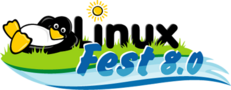 Логотип LinuxFest 8.0